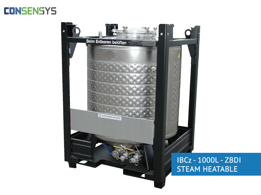 IBCz - 1.000L - ZBDI STEAM HEATABLE